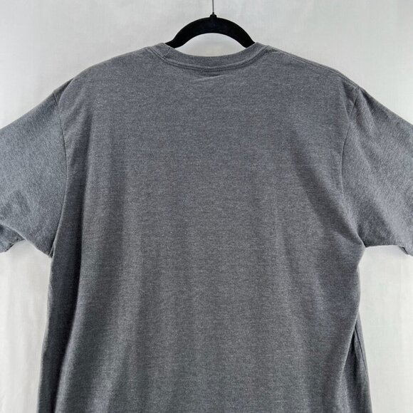 Michigan Wolverines Champion T-Shirt Men Sz L Short Sleeve Athletic Stretch Gray - Picture 4 of 9